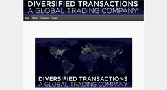 Desktop Screenshot of diversifiedtransactions.com